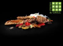 Grill tál 1 személyre