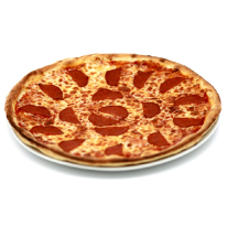Szalámis pizza
