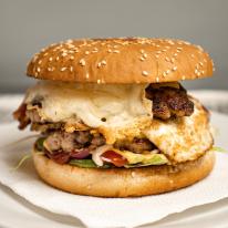 Full hamburger