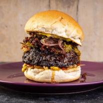 Juicy Lucy hamburger