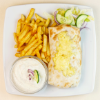    Húsos burrito
