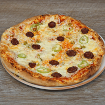 Erős Pista pizza