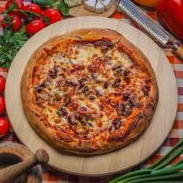 Hagymás-babos pizza