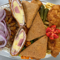 Sültes tál 4 személyre - Roasted pork platter for 4 people