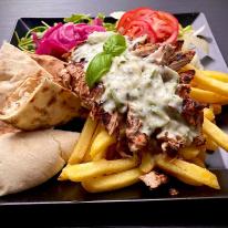 Gurmé gyros tál
