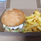 Klasszikus hamburger menüben