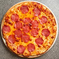 -Szalámis pizza