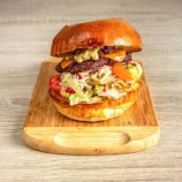 Retro burger