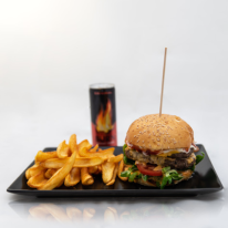 Dupla húsos faloda burger