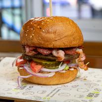 Betyáros hamburger