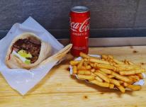   Extra menü gyros-szal